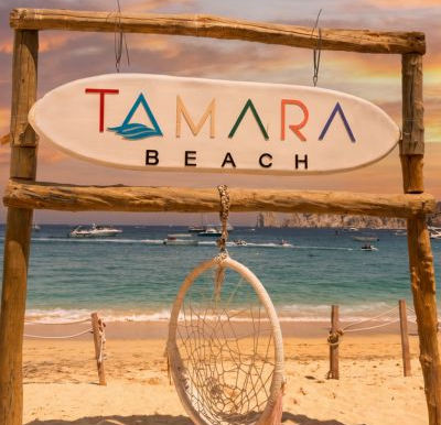 Selfie Spot at Tamara Beach Club Cabo
