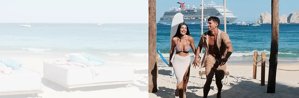 Tamara Beach Club with best sea view in Cabo