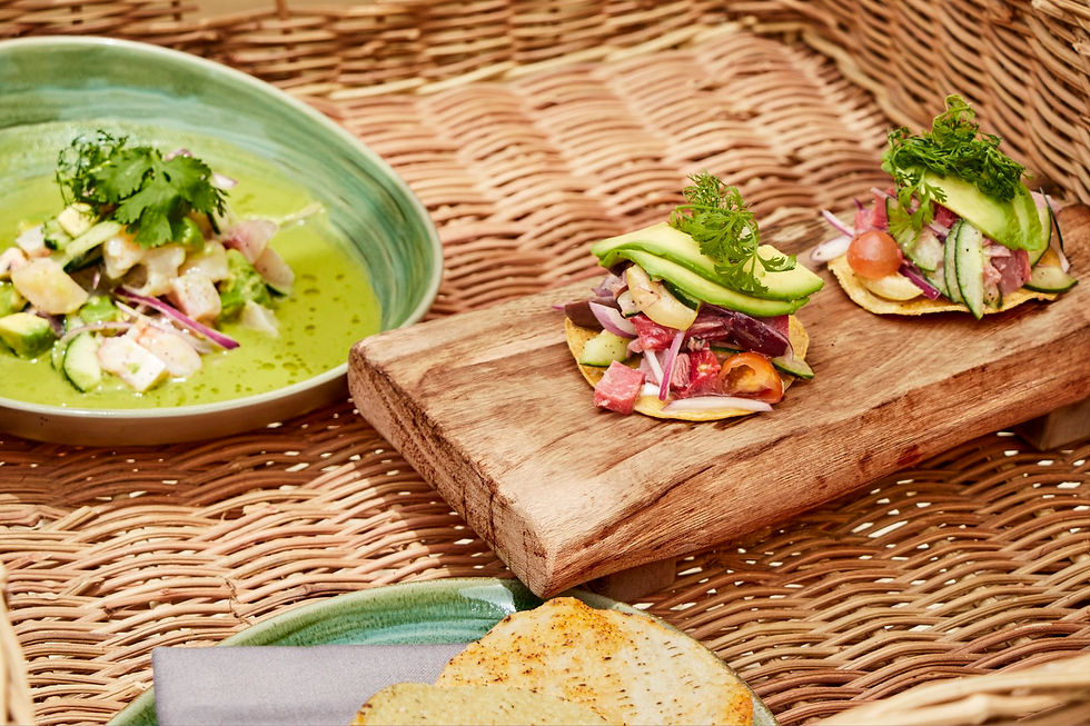 Gastronomy takes center stage at Tamara.