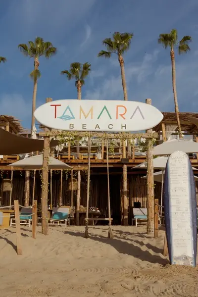 Tamara Beach Club Los Cabos. More than just a beach club, Tamara is a destination designed for those who appreciate elegance